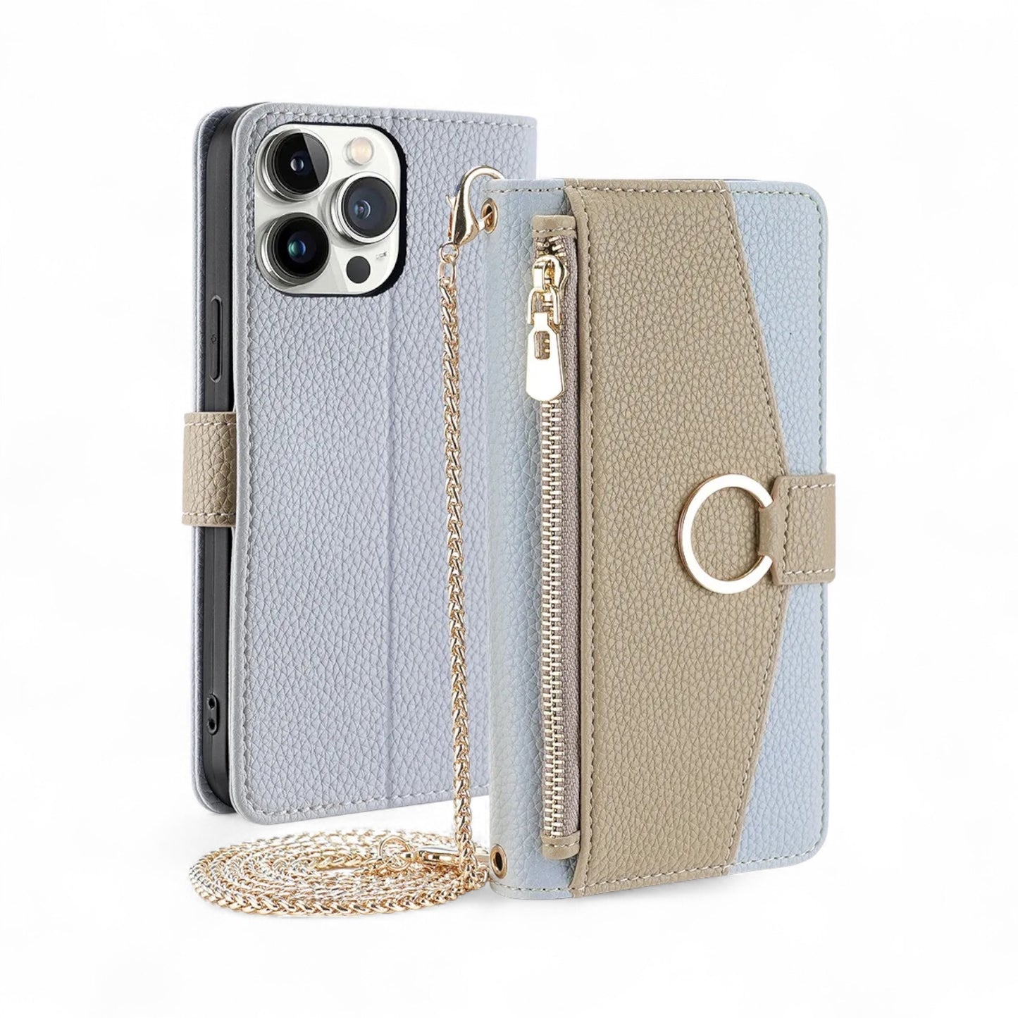 Crossbody Hoesje Malia – Portemonnee met Spiegel