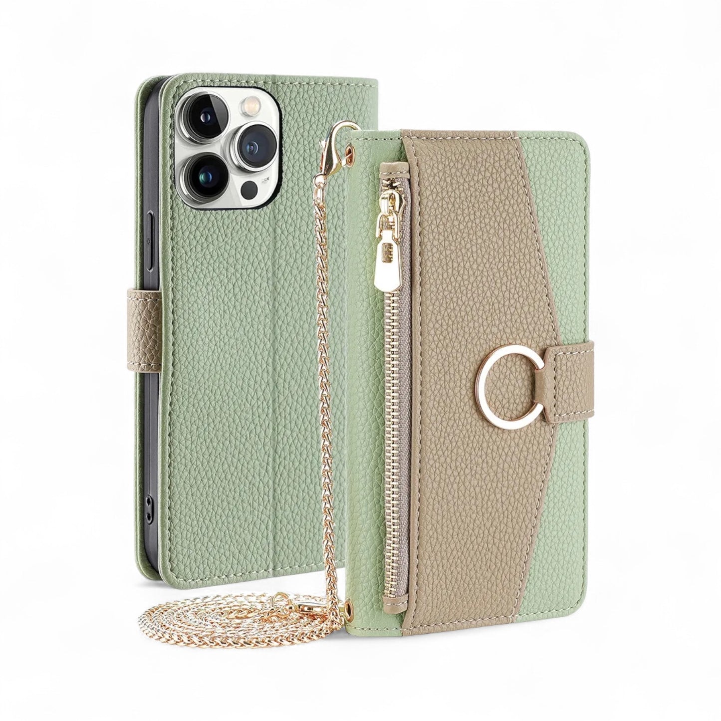 Crossbody Hoesje Malia – Portemonnee met Spiegel